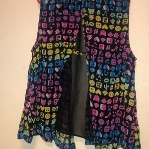 Bongo girls tank top blouse 12
